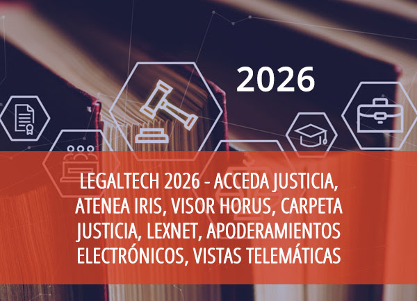 Portada de Formación LegalTech 2026 para Procuradores