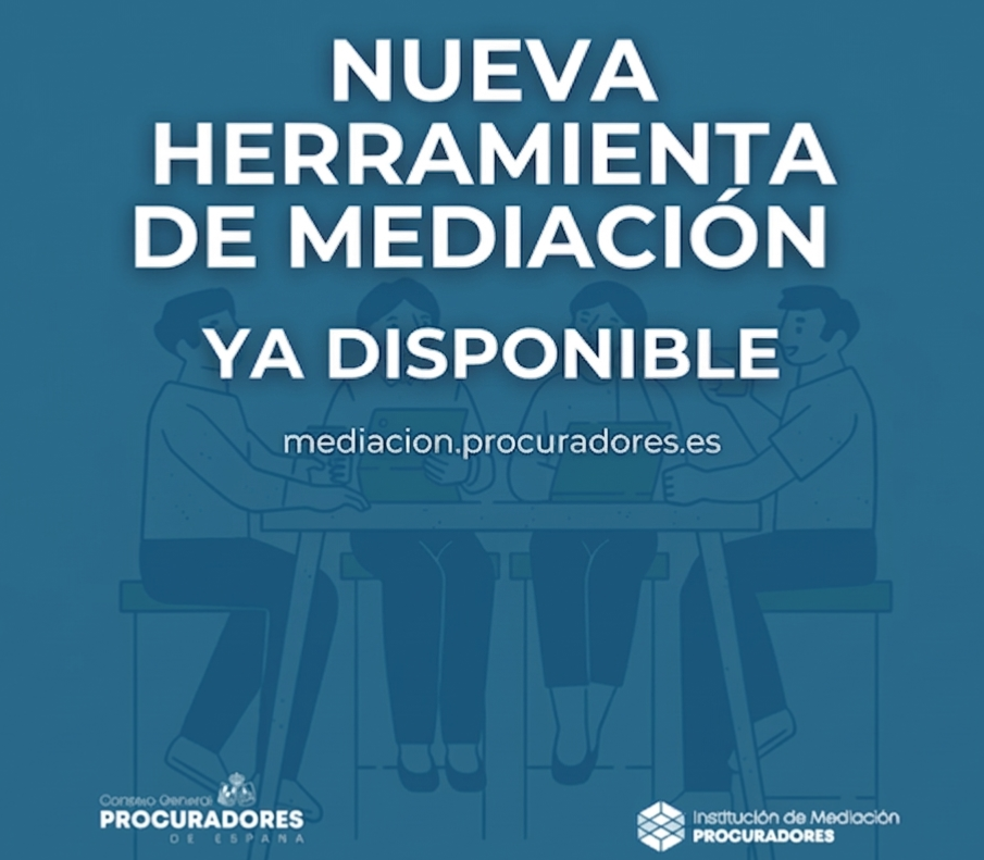 Portada de El Consejo General de Procuradores de España presenta una herramienta diseñada para facilitar y reforzar el ejercicio de la mediación en nuestra profesión