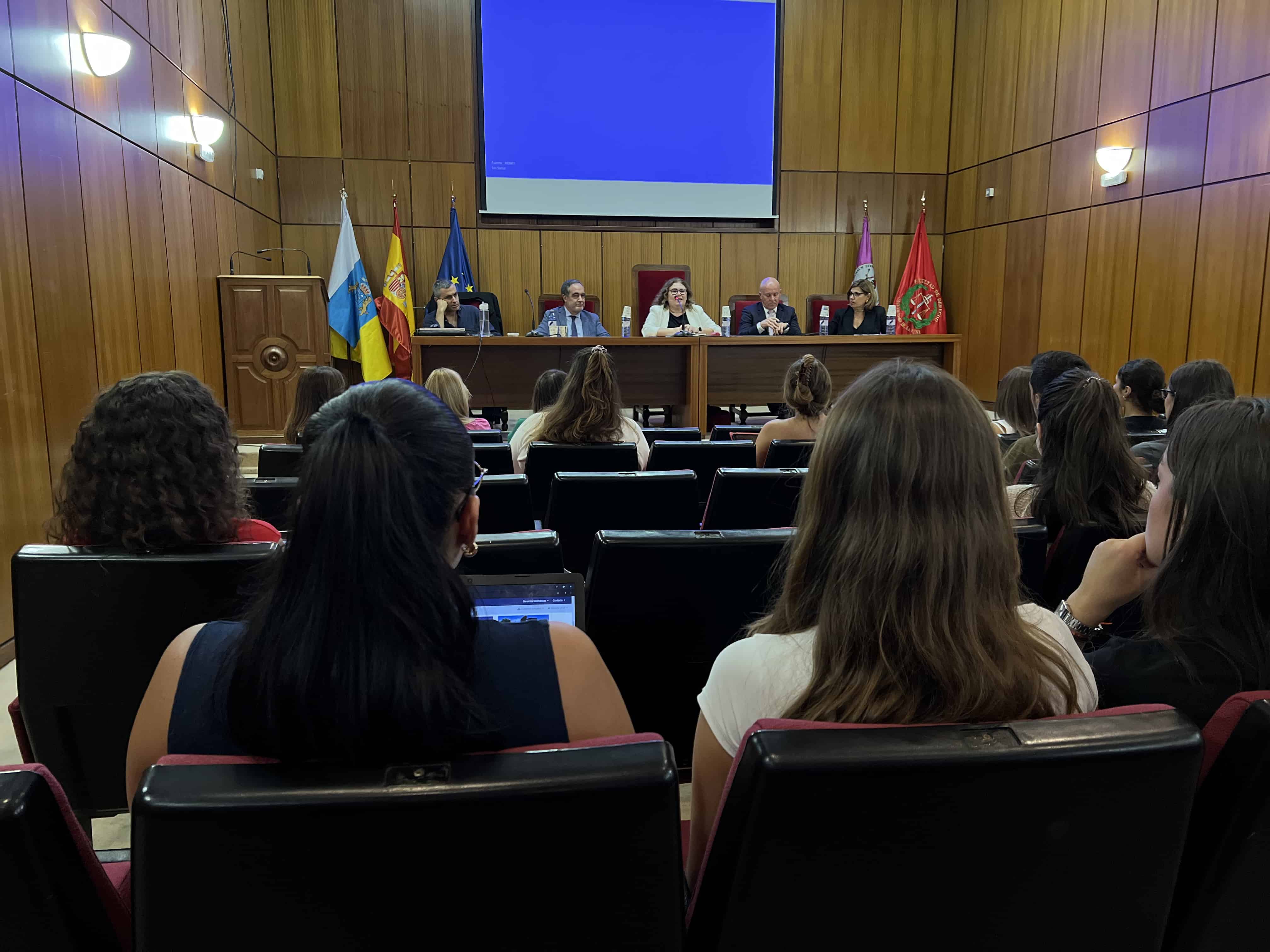 Portada de Compartimos nuestra experiencia y valores con los alumnos del Máster de Abogacía y Procura de la Universidad de La Laguna