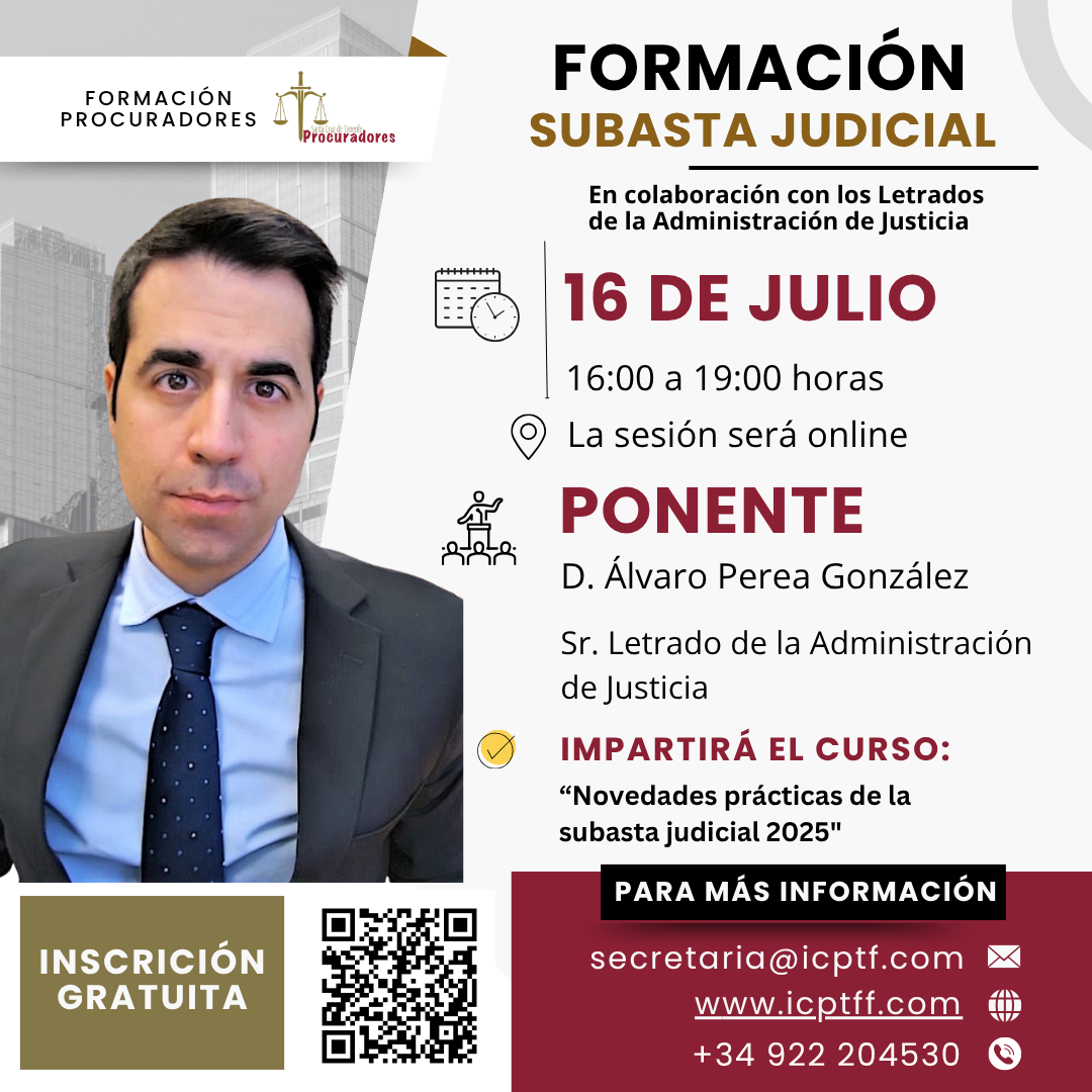 Portada de Formación sobre Subasta Pública en 2025